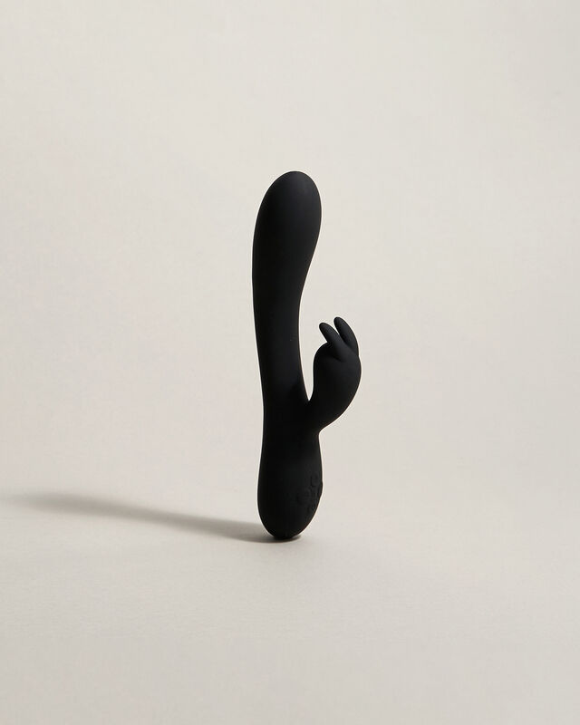 Conejo Vibrador Lola Efecto Calor Negro image number null
