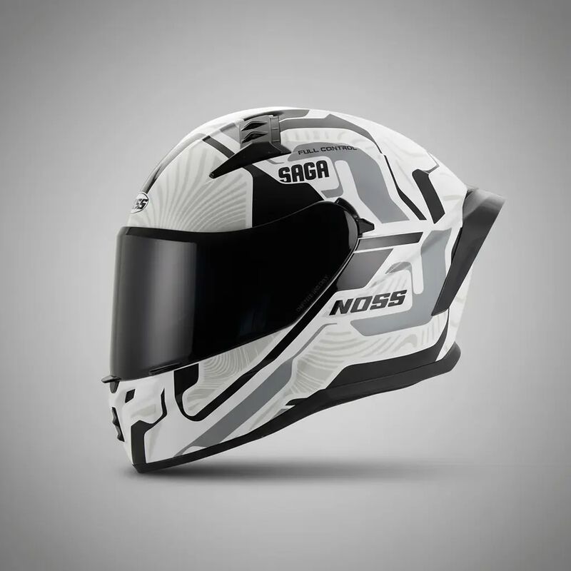 Casco Noss Ns-869 Cerrado Saga Edici&oacute;n Racing B... image number null