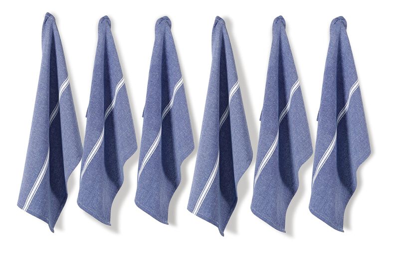 Juego De 6 Pa&ntilde;os De Cocina Lane Linen, 100% Alg... image number null