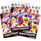 Paquete De 75 Tatuajes Temporales Power Rangers