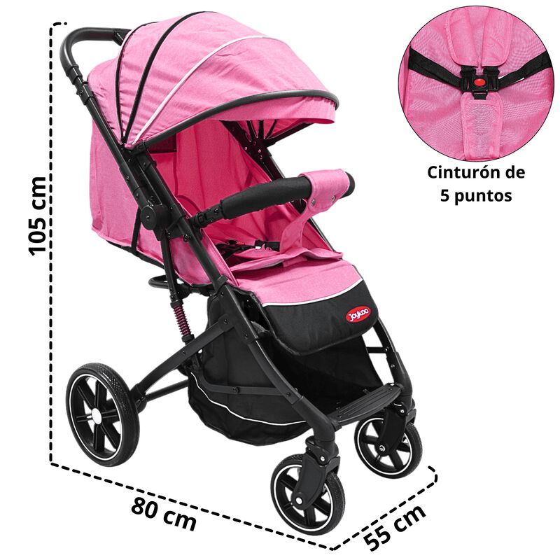 Carriola para Beb&eacute; Manubrio Reversible Plegable... image number null