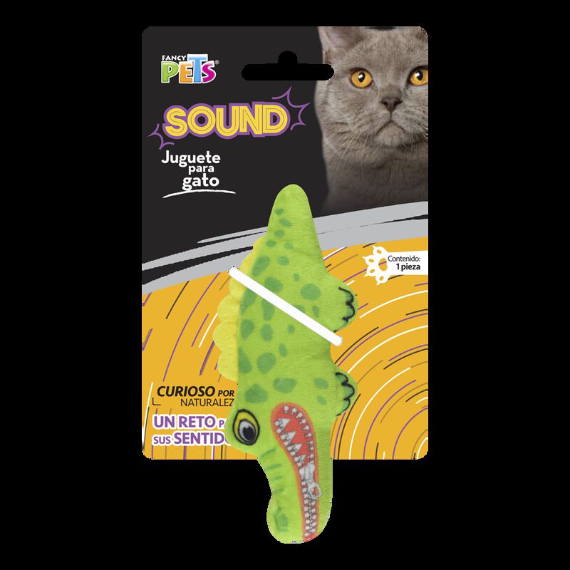 Fancy Pets Juguete Cocodrilo Para Gato Con Soni... image number null