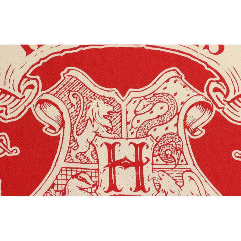 Delantal Rojo Logo Hogarts Harry Potter image number null