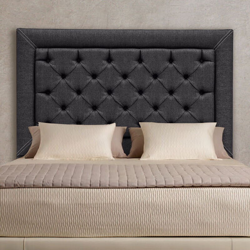 Cabecera Individual Dicasa Mary Gris Carbon image number null