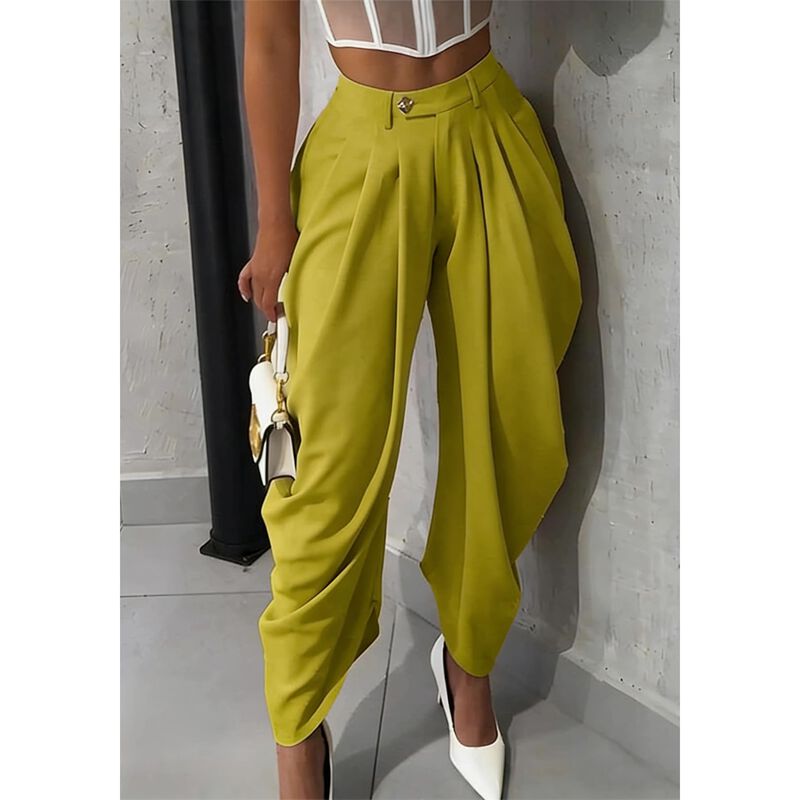 Pantalones Letsvdo Palazzo Pierna Ancha image number null