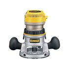 Enrutador Dewalt Dw618 De Base Fija, 12 A, 24000 Rpm, 2,25 Hp, Con Cable