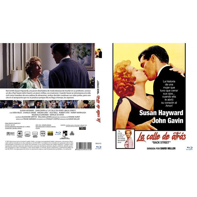 La Calle De Atr&aacute;s (back Street) Bd 1961 [blu-ra... image number null