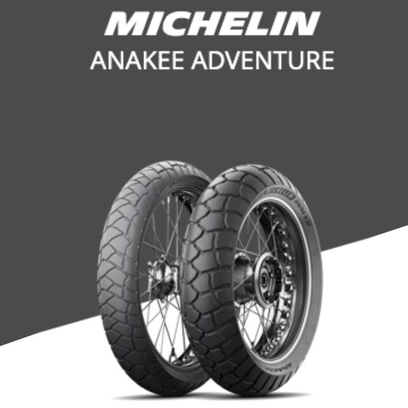 Llanta Michelin 110/80 R 19 M/C 59V ANAKEE ADVE... image number null