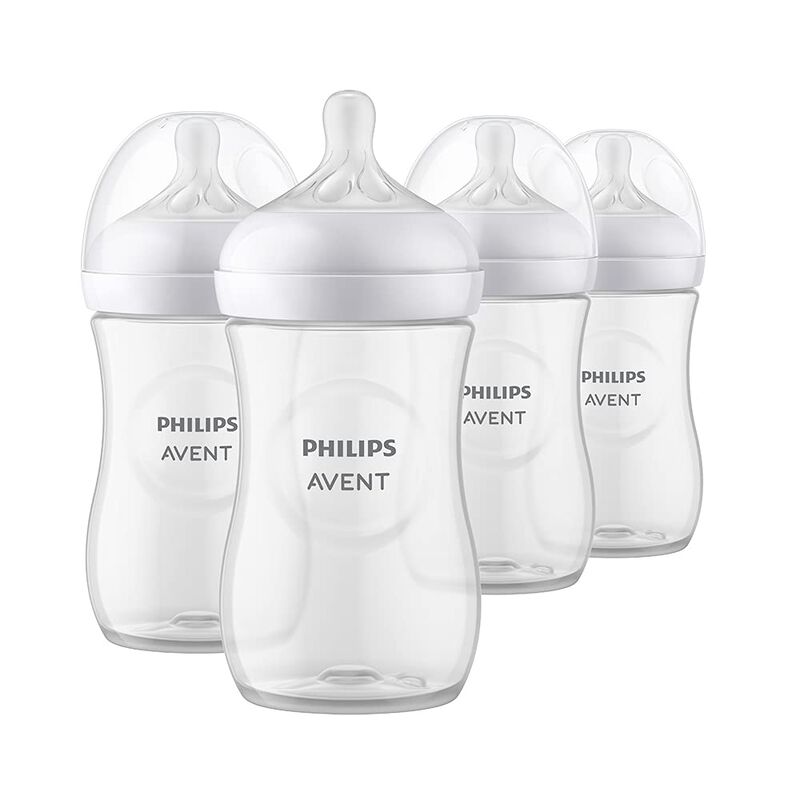 Biber&oacute;n Philips Avent Natural 270 Ml, Transpare... image number null