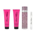 Set Paris Hilton 4pzs Fragancia 100ml Edp Spray/ Shower Gel 90ml/ Body Lotion 90ml/ 10ml Edp Spray