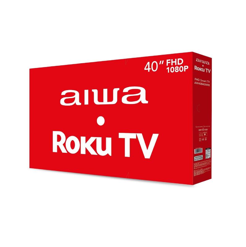 Pantalla Aiwa Aw40b4smrk Smart Tv De 40'' Roku ... image number null