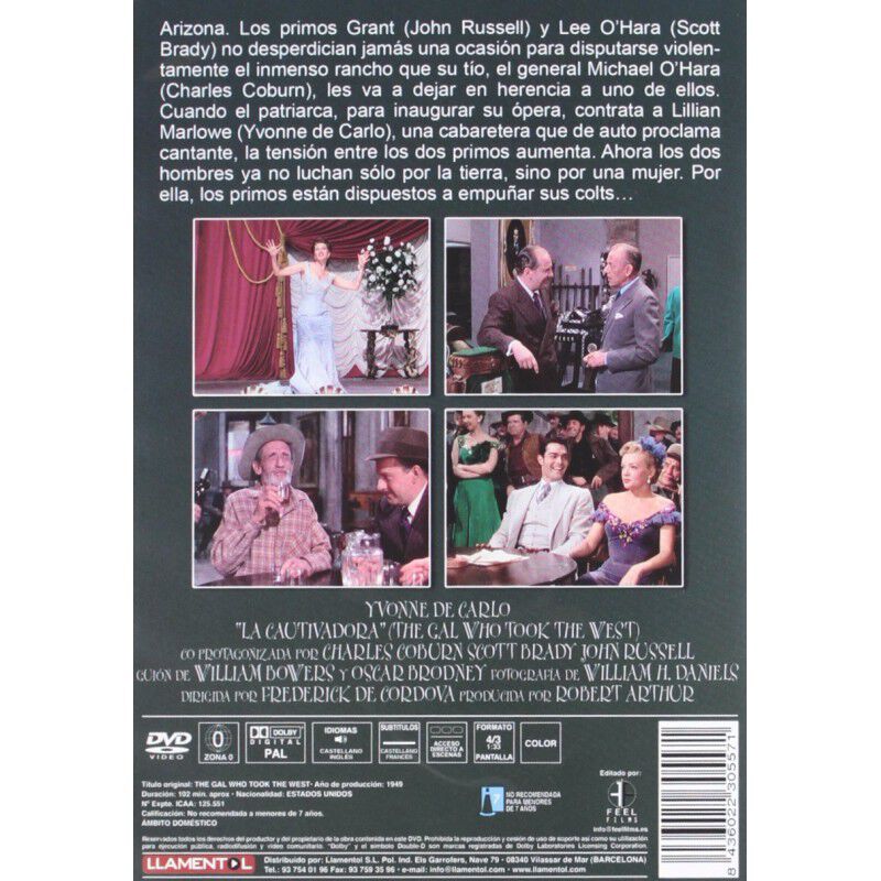 La Cautivadora (DVD) image number null