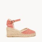 Jara Cu&ntilde;a Media Lino Jaspeado Rojo