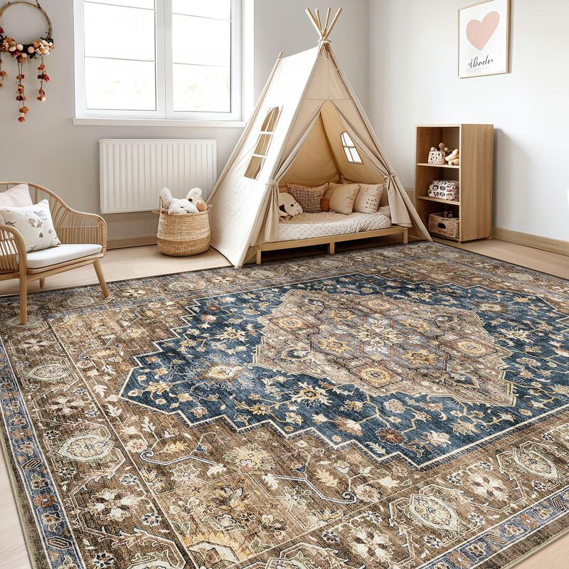 Alfombra Loongrug 178x254 Cm Lavable Estilo Boh... image number null