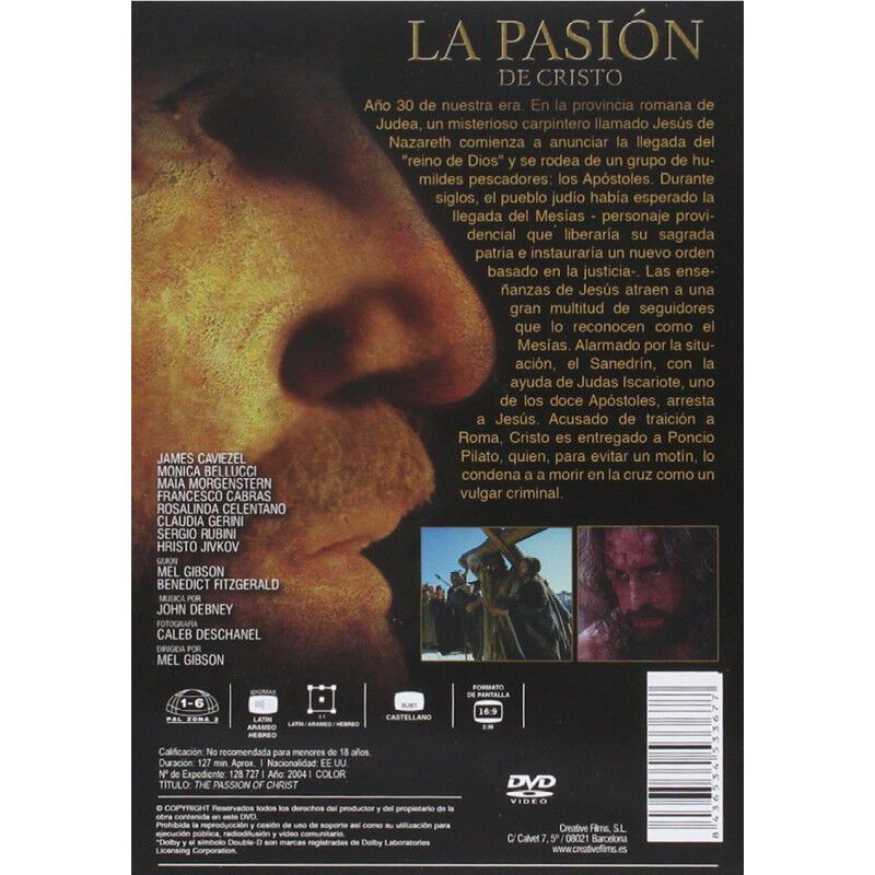 La Pasi&oacute;n De Cristo [dvd] image number null