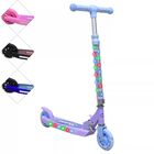 Scooter Pat&iacute;n Del Diablo Para Ni&ntilde;os Con Luces Plegable Altura Ajustable Antideslizante Freno 3 A 8 A&ntilde;os Morado