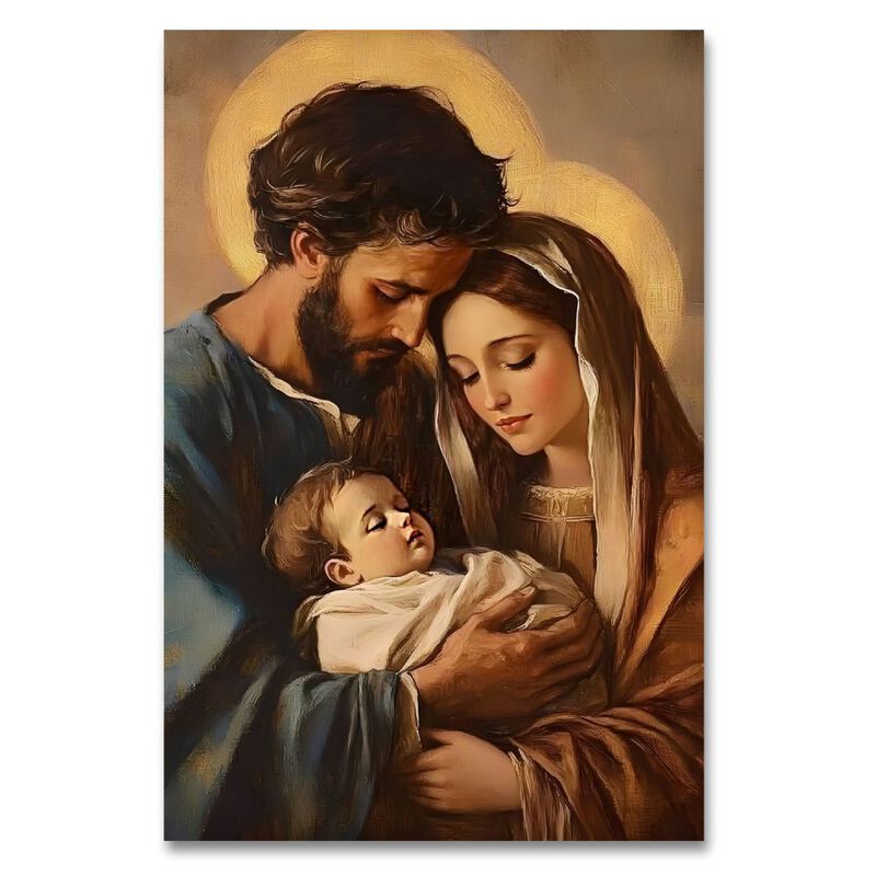 Cuadro Decorativo Religioso 70x100cm Sagrada Fa... image number null