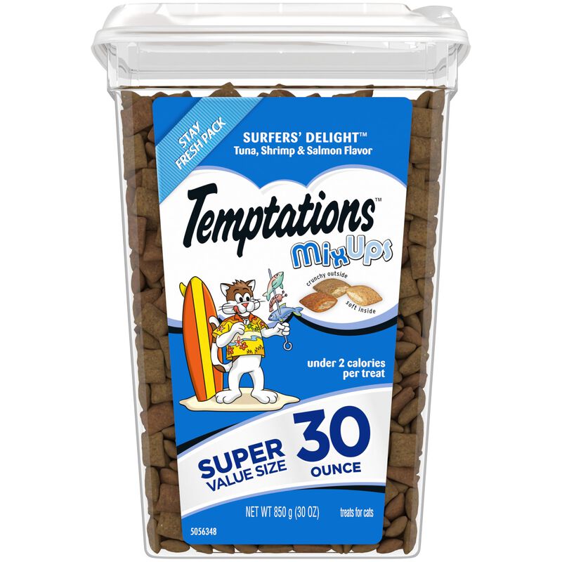 Cat Treats Temptations Mixups Surfer's Delight,... image number null