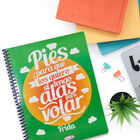 5 Cuadernos Profesionales Pasta Blanda Modelo Frida