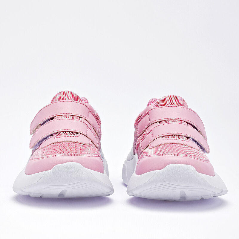 Moramora tenis para BEB&Eacute; rosa plata cod 140658-... image number null