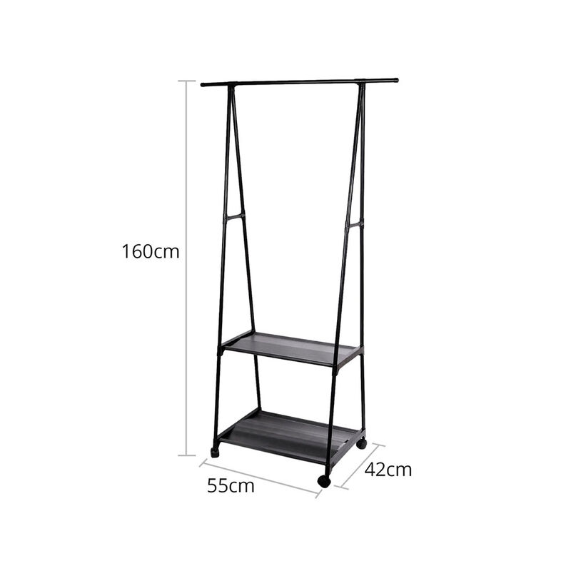 PERCHERO RACK TRIANGULAR PARA ROPA image number null