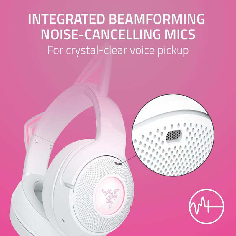 Auriculares Razer Kraken Kitty V2 Bt Inal&aacute;mbric... image number null