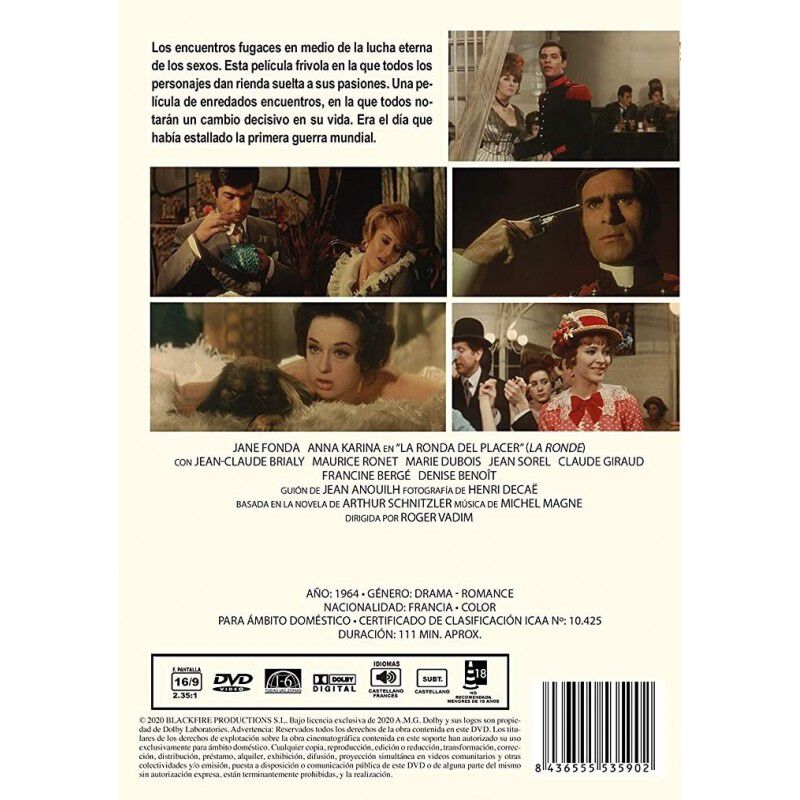 La Ronda Del Placer [dvd] (1975) A Medianoche V... image number null