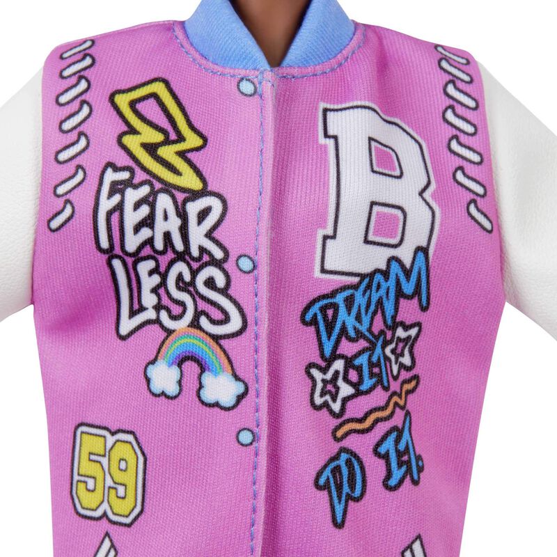 Mu&ntilde;eca De Moda Barbie Fashionistas #156 Con Mor... image number null