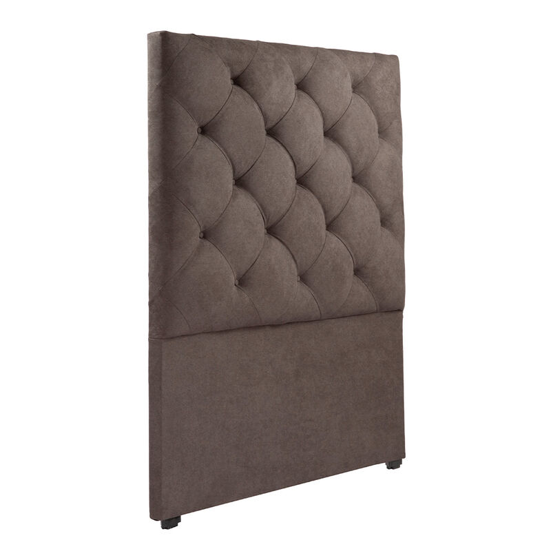 Cabecera King Size Dicasa Ikki Chocolate image number null