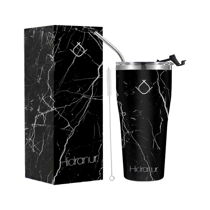 Termo de Acero Inoxidable con Popote Incluido 2... image number null