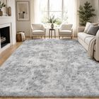 Alfombra Plhxfr 244x152 Cm Gris Claro Tipo Shag