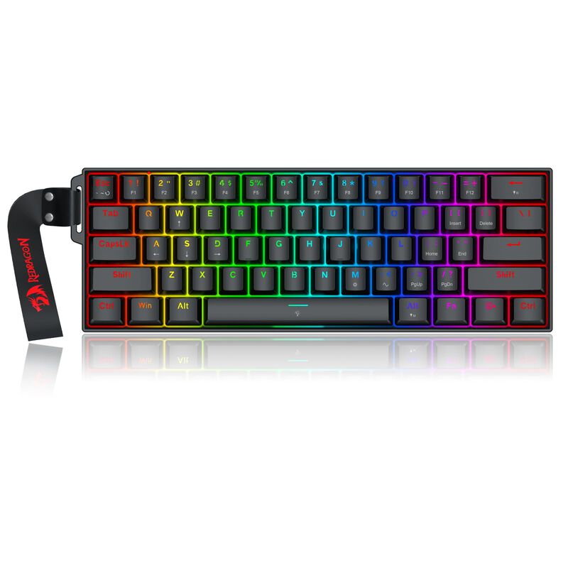Teclado Redragon K617 HE Rapid Trigger 61 Tecla... image number null