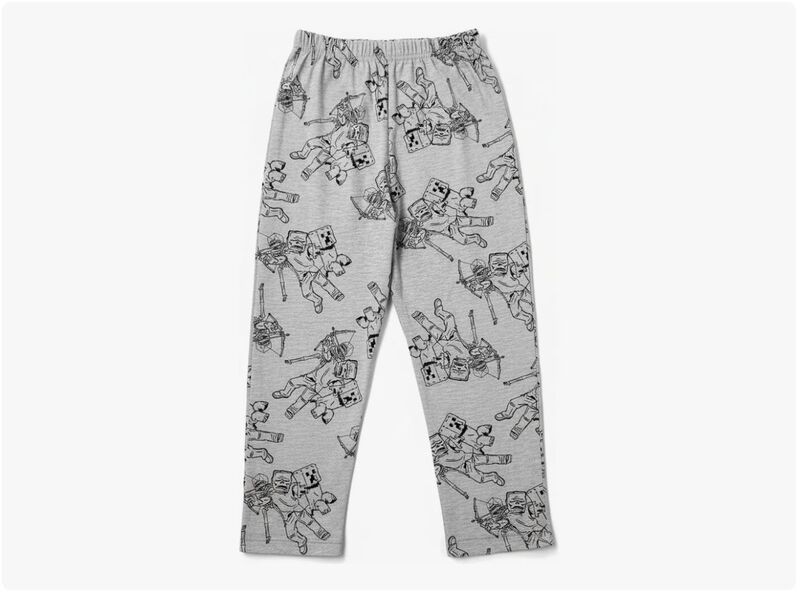 Pijama Minecraft Movie Para Ni&ntilde;os I Conjunto Pa... image number null