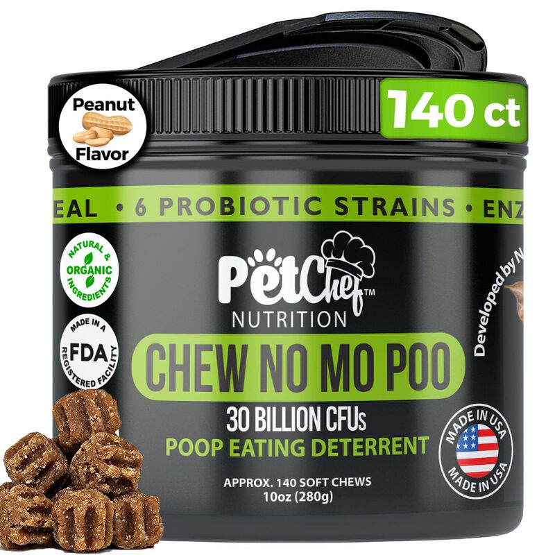Chews Pet Chef No Poo 140 Masticables, 300 G, C... image number null