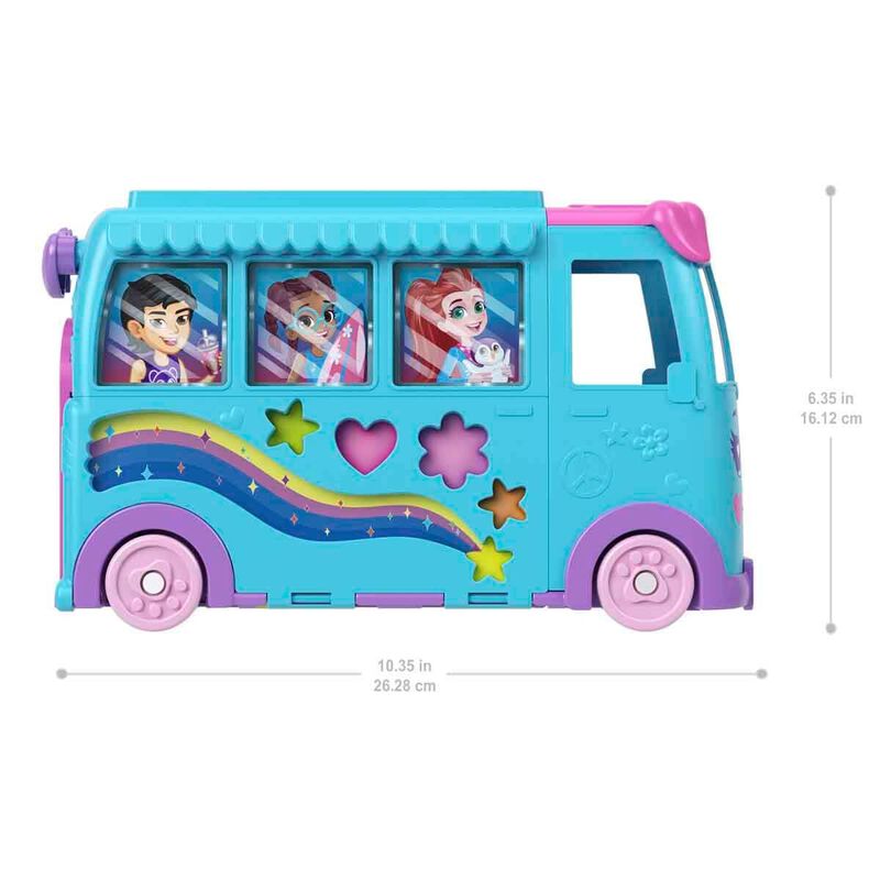 Micromu&ntilde;ecas Polly Pocket De Playset Con Autoca... image number null