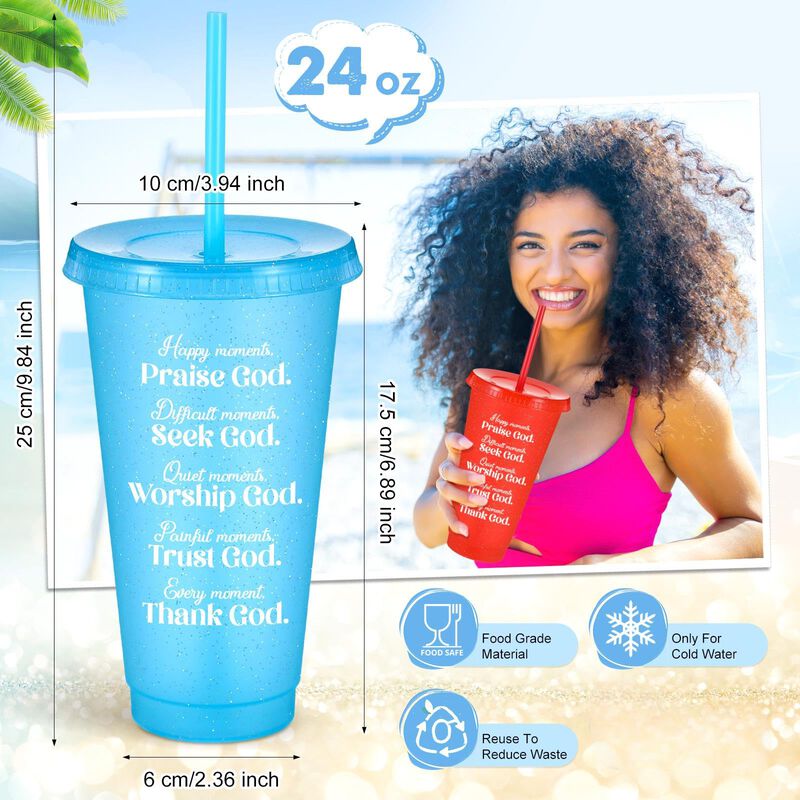 Vaso Bebible Tioncy 710 ml 10 cm Para Iglesia &ndash;... image number null