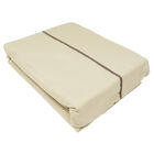 Juego de s&aacute;bana platinum tela tipo bamboo individual Beige