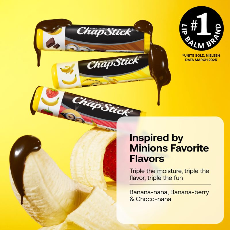 B&aacute;lsamo Labial Chapstick Minions Banana, Paquet... image number null