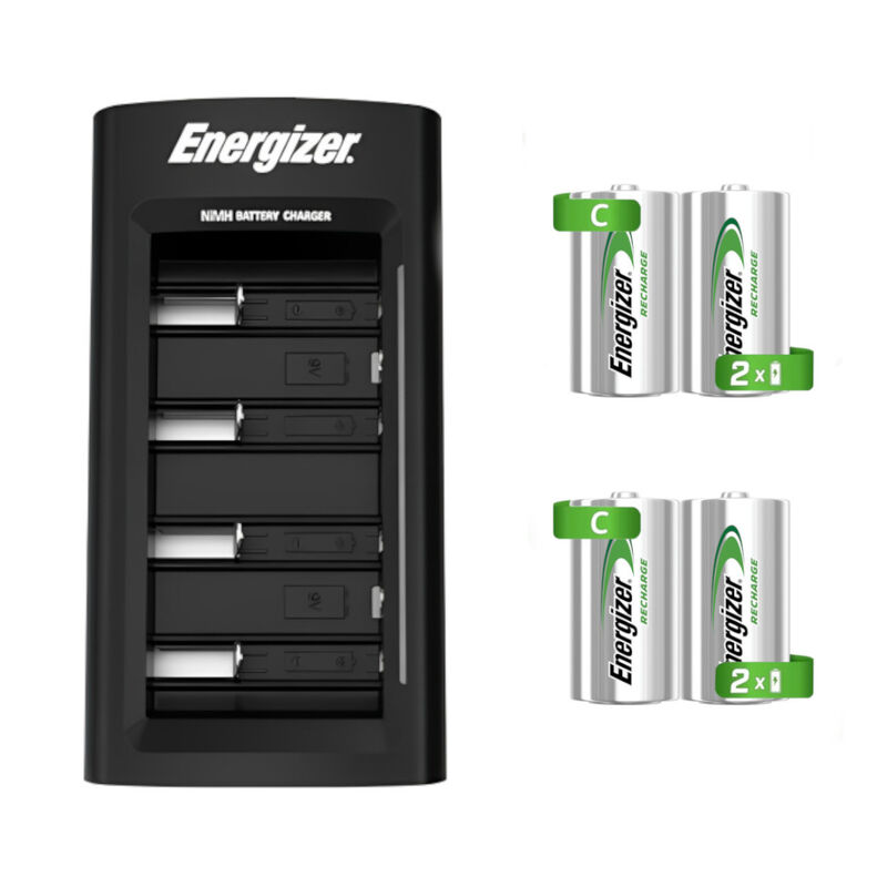 Cargador Universal Energizer + 4 Pilas Recargab... image number null