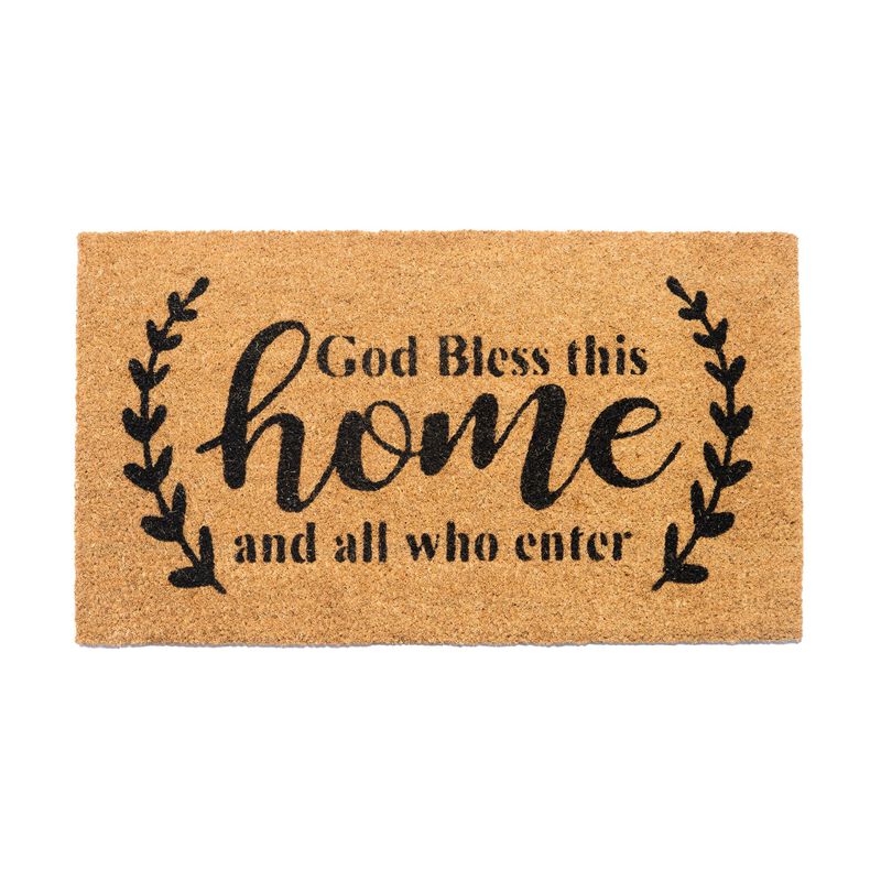 Alfombra Eco Living 43x26 cm "dios Bendiga Este... image number null