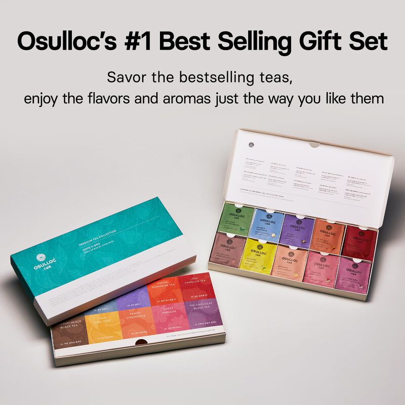 Colecci&oacute;n De T&eacute; Premium Osulloc, 40 Unidades, 1... image number null