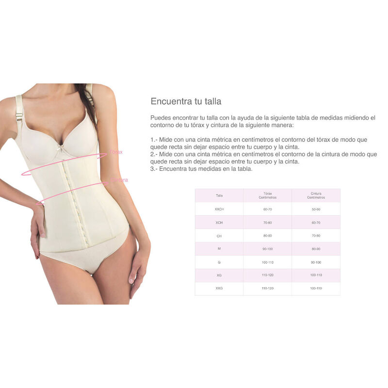 Faja Chaleco Reductora Moldeadora Látex Orgánic... image number null