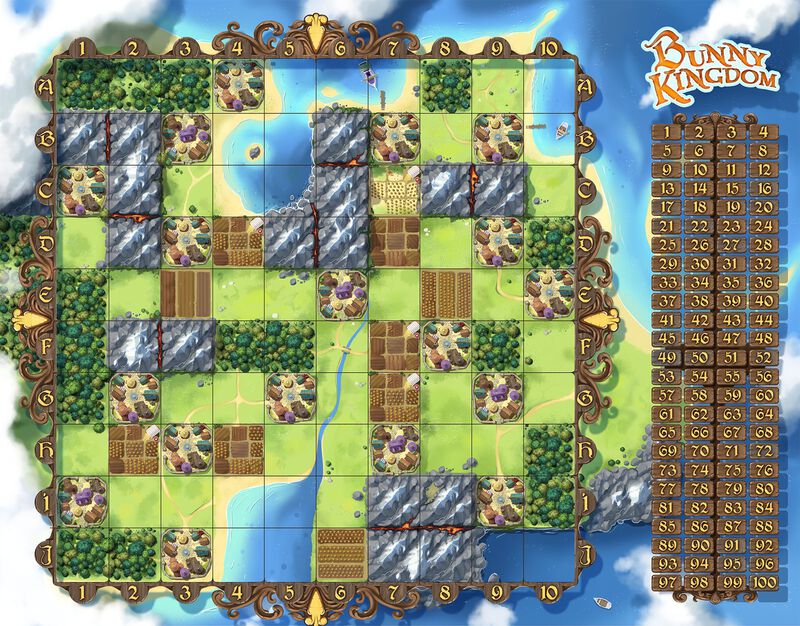 Juego De Mesa Iello Bunny Kingdom Strategy Para... image number null