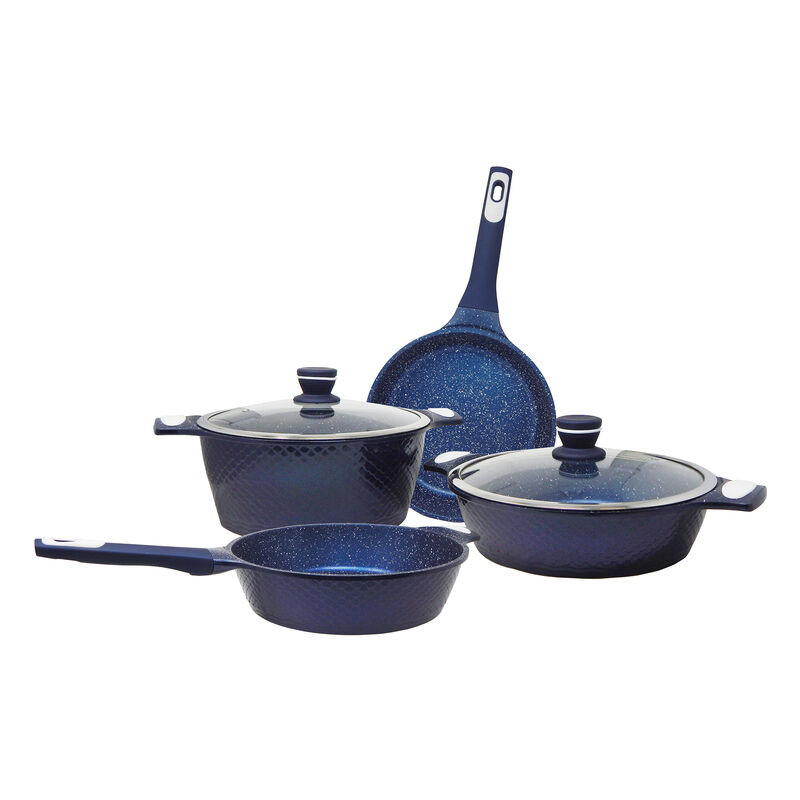 Bater&iacute;a de Cocina Alfa Diamante Sirena Azul Ant... image number null