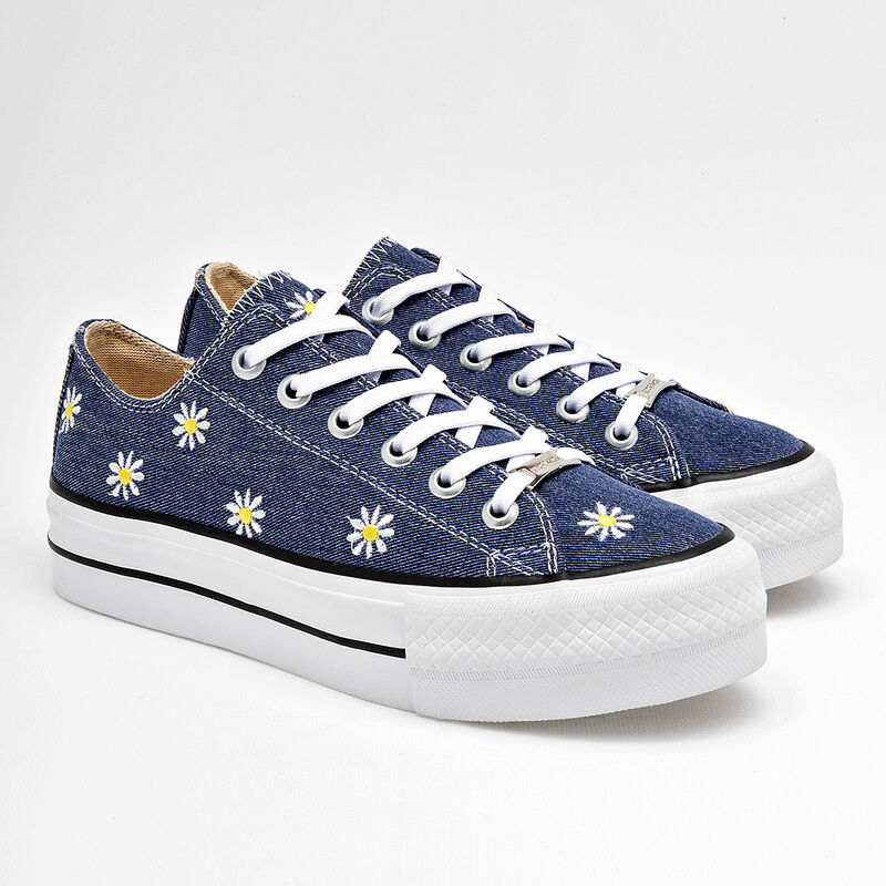 Moramora Tenis urbano para mujer azul image number null