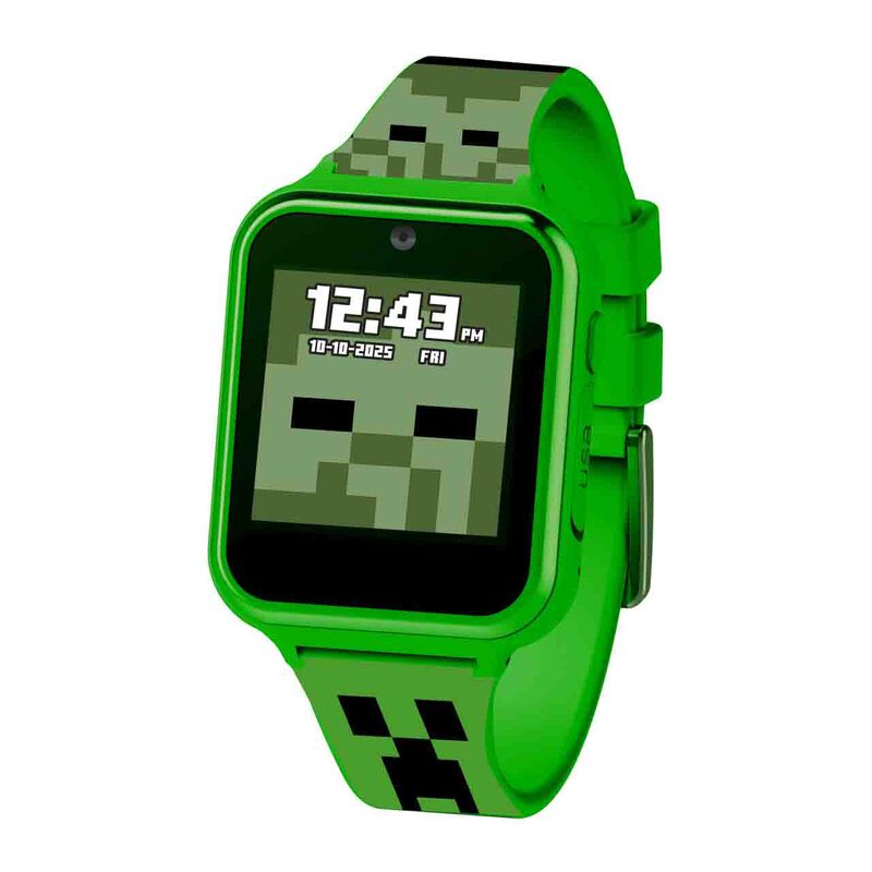 Reloj Inteligente Accutime Minecraft Kids Green... image number null
