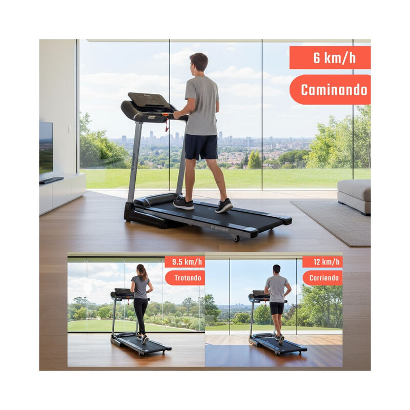 Caminadora Electrica 18niv Autoinclinacion 12 P... image number null