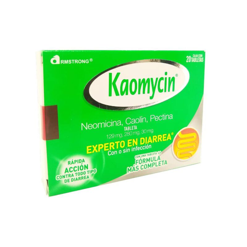Kaomycin 129/280/30 Mg 20 Tableta(s) image number null