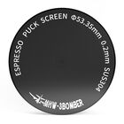 Pantalla Espresso Puck Mhw-3bomber De 54 Mm Con Revestimiento De Titanio