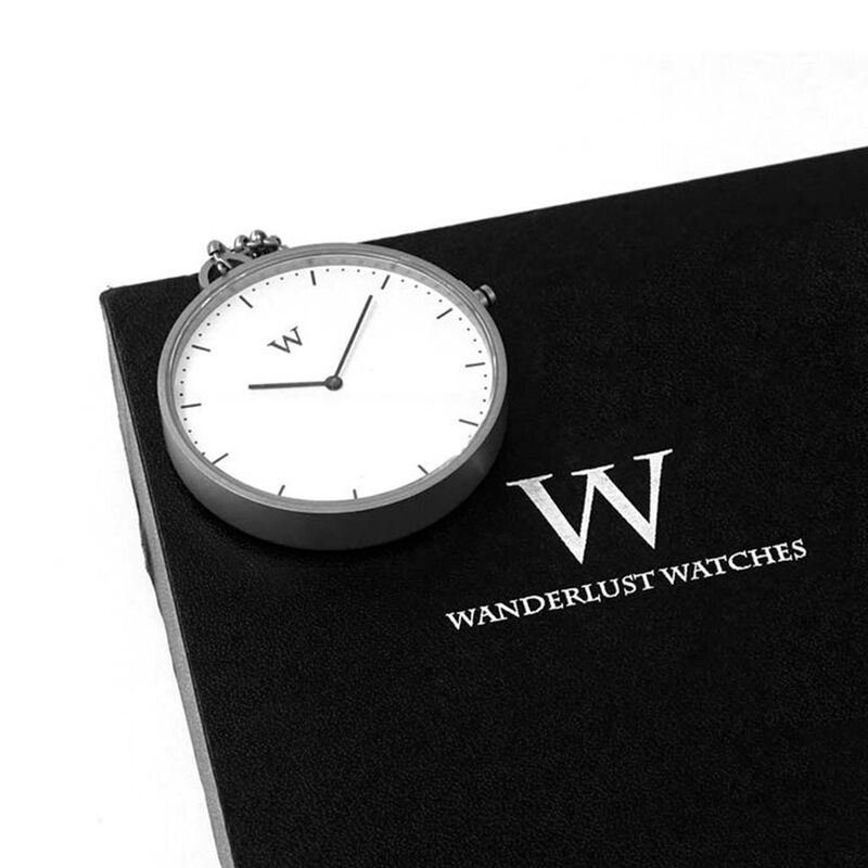 Reloj Wanderlust de Bolsillo plata image number null